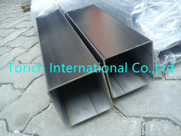 Square Cold Drawn Seamless Tube , Polished Stainless Steel Pipe 6mm~860mm OD
