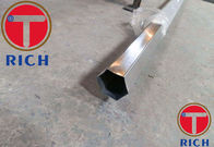 Galvanized Triangular Seamless Steel Tubes / Special Section Pipe For Construction