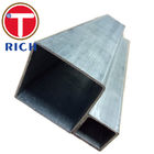 Black Hollow Section Welded Steel Pipe Rectangular Cold Rolled