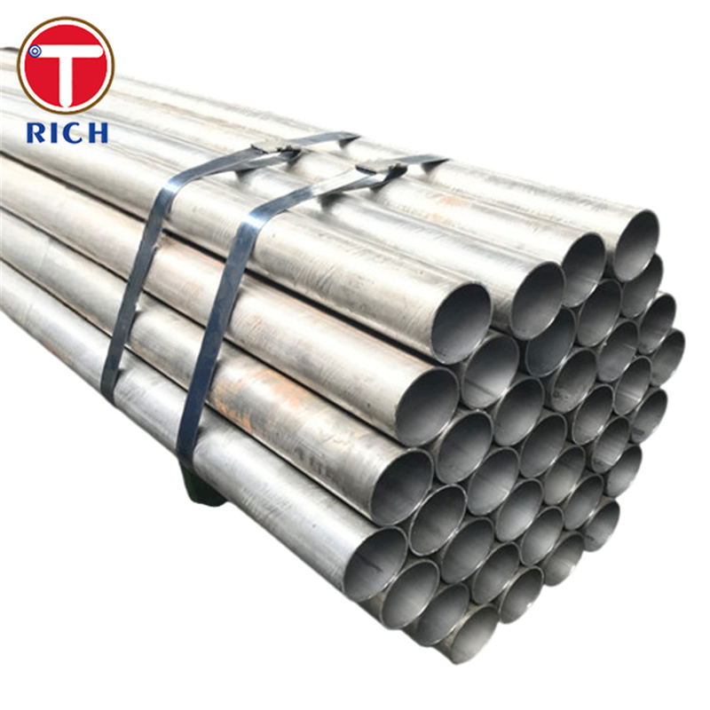 Hot Rolled Alloy Steel Pipe Stainless Round Steel Pipe JIS G3462 For Heat Exchanger