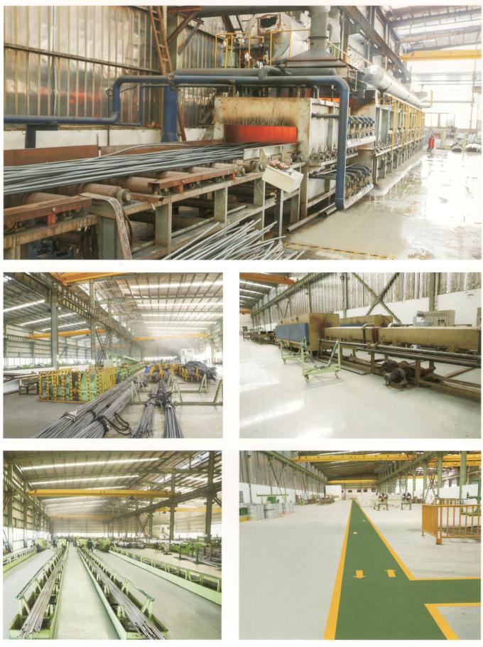 Produktions-Werkstatt des nahtlosen geschweißten Edelstahl-Rohrs ASTM A789 S31260
