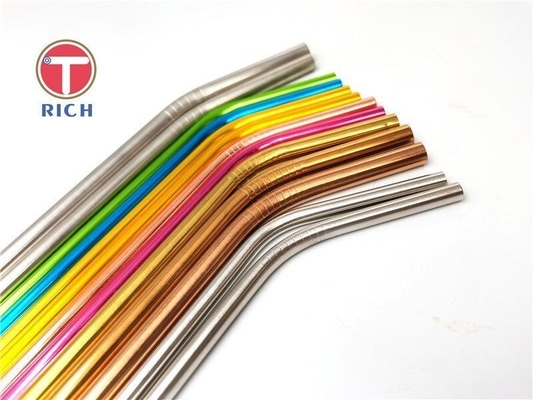 Ein guter Preis. Freundlicher Nahrungsmittelgrad 304/316 Edelstahl-Strohe Eco eingestellt für trinkendes Getränk Online