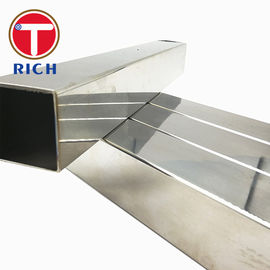 Ein guter Preis. Industrieller rechteckiger Stahlschläuche 304 Polierhaarstrich 316 321 0,3 - 2.0mm Stärke Online
