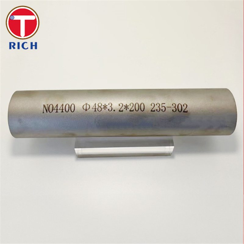 ASTM B165 Monel 400 nahtlose Stahlröhrchen Nickel Kupferlegierung UNS N04400 nahtlose Stahlrohr für Automobil