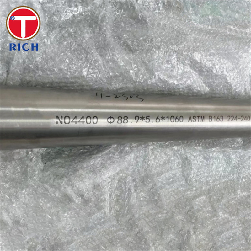 ASTM B165 Monel 400 nahtlose Stahlröhrchen Nickel Kupferlegierung UNS N04400 nahtlose Stahlrohr für Automobil