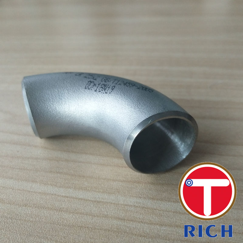 90 Grad LR stoßen das Rohr, das nahtlosen Edelstahl ASME B16.9 316L 304L maschinell bearbeitet