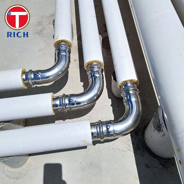 ASTM A213 PVC-beschichtetes Stahlrohr Nahtloses austenitisches Edelstahlrohr für Isolierung