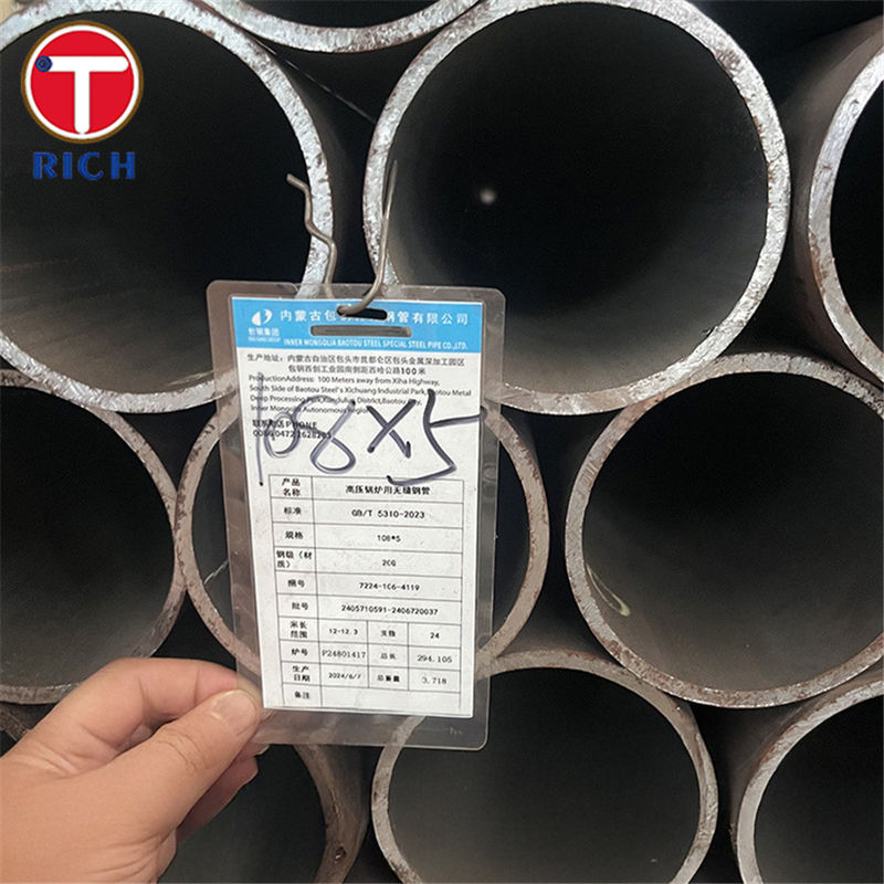 P91 Chrom-Moly-Rohr Kaltgezogene nahtlose Rohre aus Legierungsstahl für den Hochtemperaturdienst