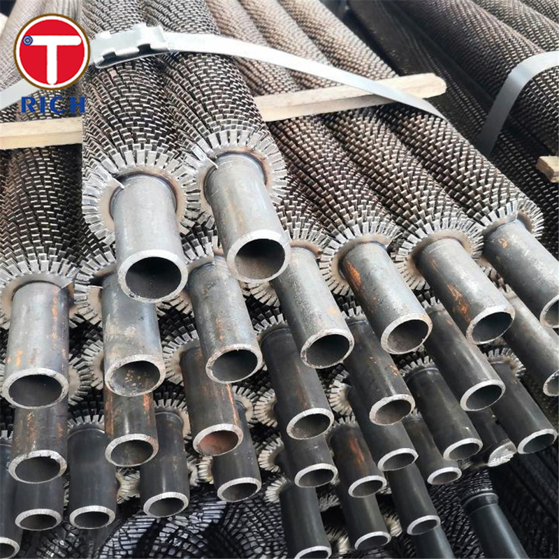 Spiralrohr mit Rippen für industrielle Wärmetauscher mit hohem Wärmeübertragungswirkungsgrad und starker Rippenbindung