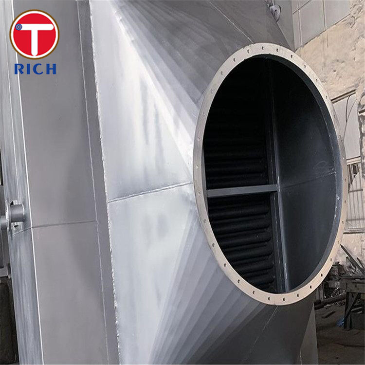 Aluminium L-Fuss Spannungswunde L-Typ Finnenrohr für korrosionsbeständige Wärmetauscher