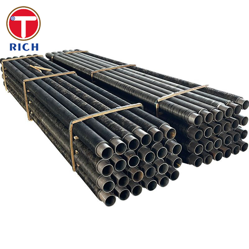 Aluminium L-Fuss Spannungswunde L-Typ Finnenrohr für korrosionsbeständige Wärmetauscher