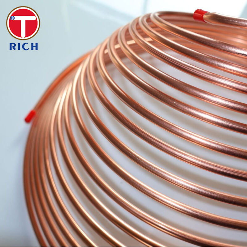 Bundy-Röhrchen mit doppelter Wand aus Kohlenstoffarme Stahlröhrchen, Kupferplattiert für den Automobilbau