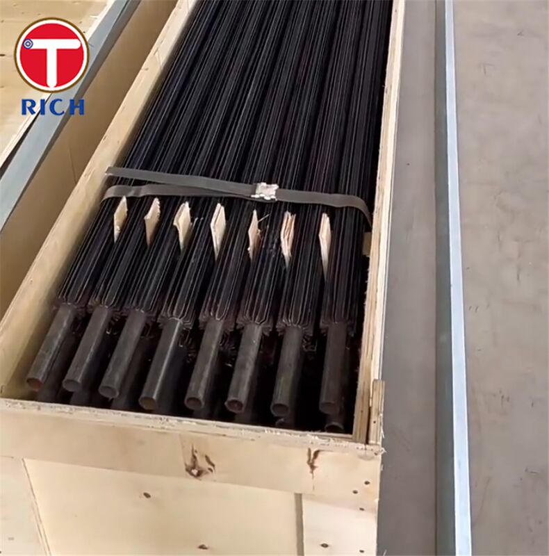 Korrosionsbeständige, längsgeschweißte Rippenrohre mit hoher Temperaturbeständigkeit für verbesserten Wärmeübergang in Öl-Wärmetauschern