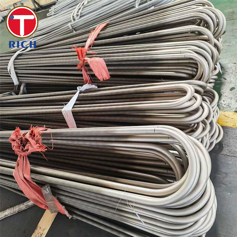 ASTM A179 Kaltgezogenes nahtloses U-Biege-Rohr aus kohlenstoffarmem Stahl für Wärmetauscher