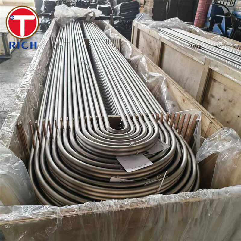 ASTM A179 Kaltgezogenes nahtloses U-Biege-Rohr aus kohlenstoffarmem Stahl für Wärmetauscher