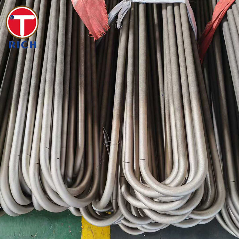 ASTM A179 Kaltgezogenes nahtloses U-Biege-Rohr aus kohlenstoffarmem Stahl für Wärmetauscher