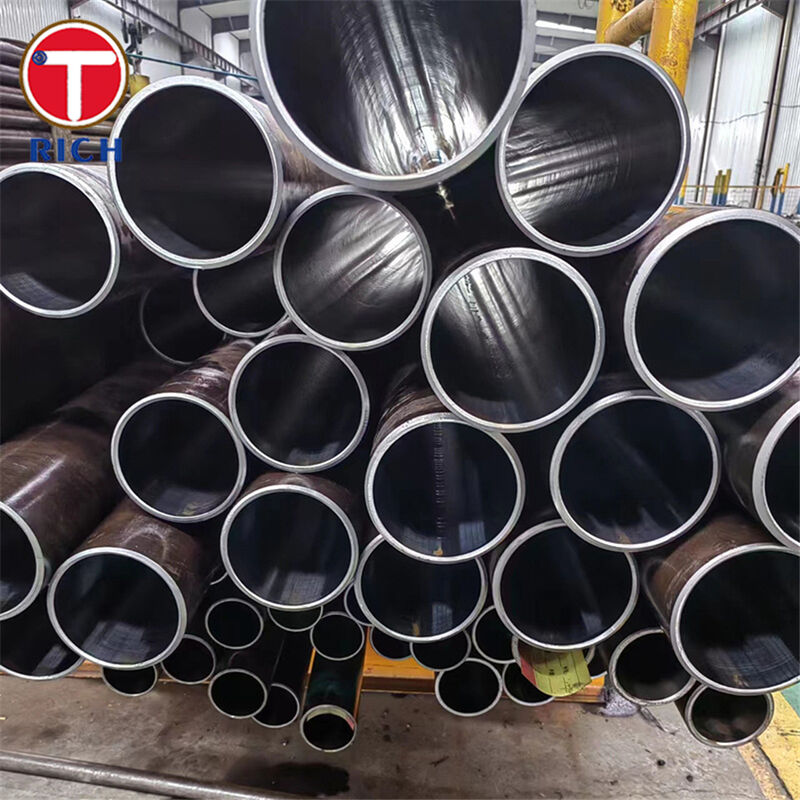 Präzisionsgezogene nahtlose Hydraulikzylinderrohre mit Kaltziehen, ID-Toleranz ISO H8/H9 und Ra max. 0,40 µm für Automobilanwendungen