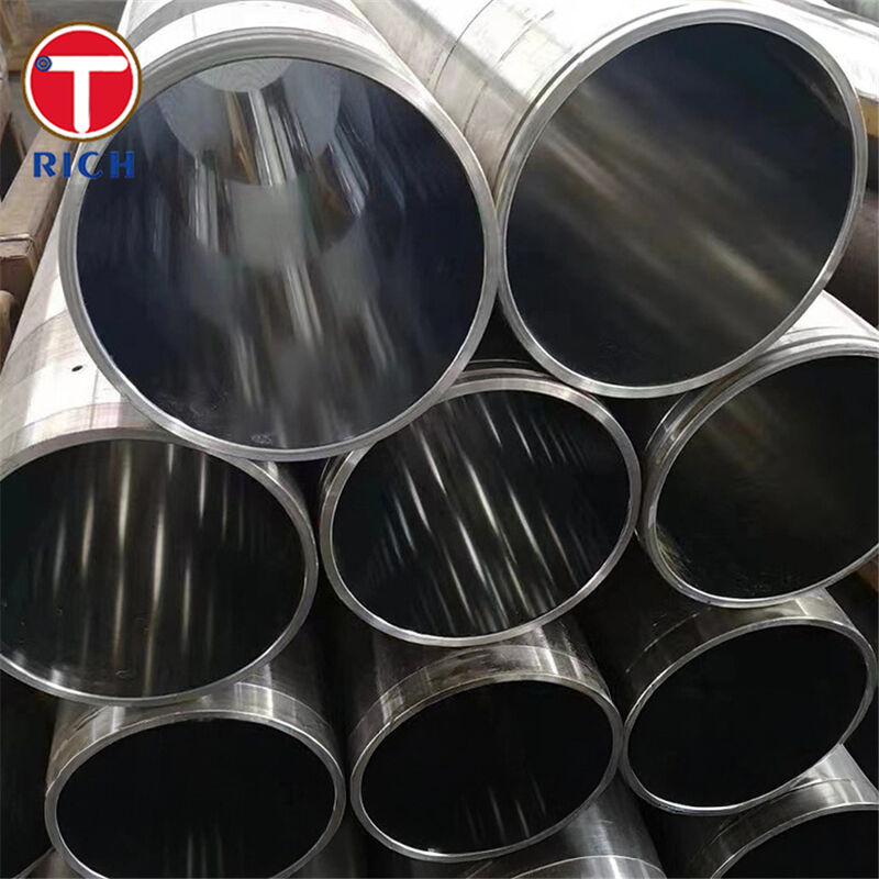 Präzisionsgezogene nahtlose Hydraulikzylinderrohre mit Kaltziehen, ID-Toleranz ISO H8/H9 und Ra max. 0,40 µm für Automobilanwendungen