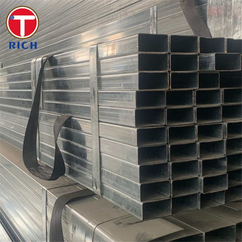 Q235 Quadratrohr aus Kohlenstoff-Strukturstahl, geschweißt für architektonische Anwendungen mit kalten Zug- und Warmwalzoptionen