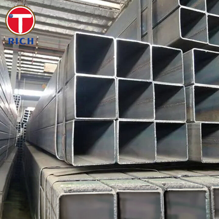 ASTM A500 C-Klasse kaltgeformte geschweißte Strukturrohrstühle aus Kohlenstoffstahl mit Quadratweite von 50 ksi