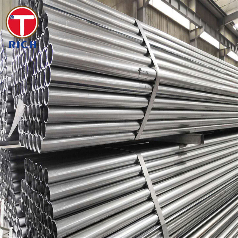 ACMS ASTM A787 Aluminiertes Stahlrohr mit Aluminium-Silizium-Beschichtung für Abgassysteme mit ERW-Technik