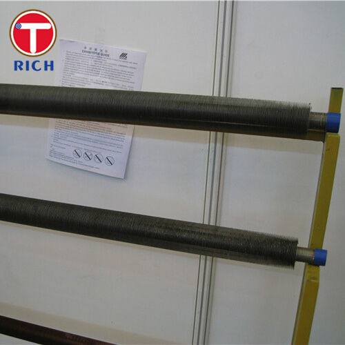 Aluminium-G-Rippenrohre mit mechanischer Rippenverriegelung für breite thermische Auslegung und breite Grundrohrkompatibilität