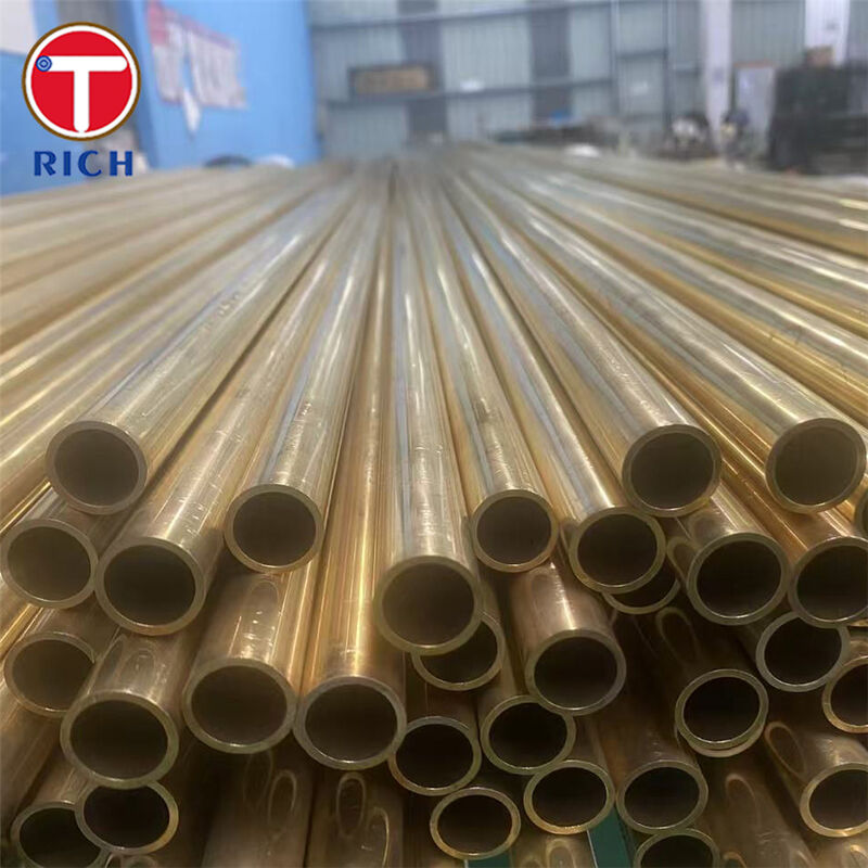 BFe10-1-1 nahtloses Kupfer-Nickel-Kondensatorrohr mit Korrosionsbeständigkeit und Meerwasserbeständigkeit für eine effiziente Wärmeübertragung