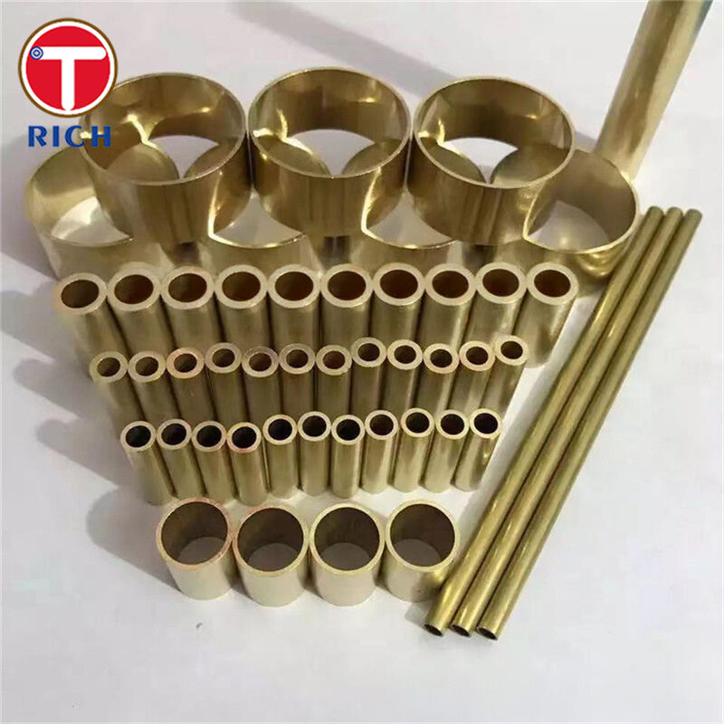 BFe10-1-1 nahtloses Kupfer-Nickel-Kondensatorrohr mit Korrosionsbeständigkeit und Meerwasserbeständigkeit für eine effiziente Wärmeübertragung