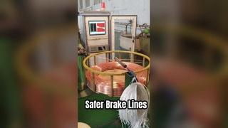 Bremsleitungsrohr SAE J527 Kupferbeschichteter Stahl