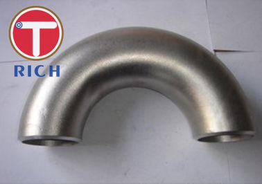 Ein guter Preis. Nahtloser 180 Grad-Rohrbogen 21,3 - 610mm Außendurchmesser für Maschinerie-Teile Online