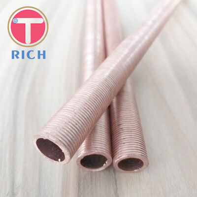 Ein guter Preis. Kupfer beschichtete nahtloses niedriges Rippenrohr 8mm Ods Online