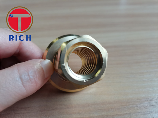 Ein guter Preis. Messing-kupferne Bronzedrehbank-Drehenteile cnc-C1100, die M12 M10 verlegen Online