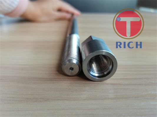 Ein guter Preis. Bearbeitungsteile Cnc 5052 Metall, dieloch-Mann und weibliche verlegte Erweiterungs-Welle drehen Online